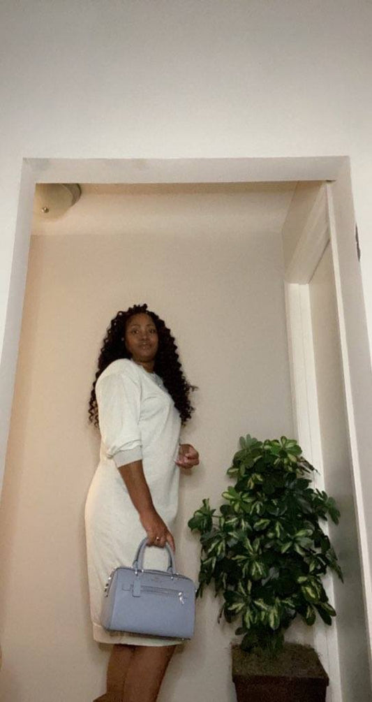 Minimalist mid dress