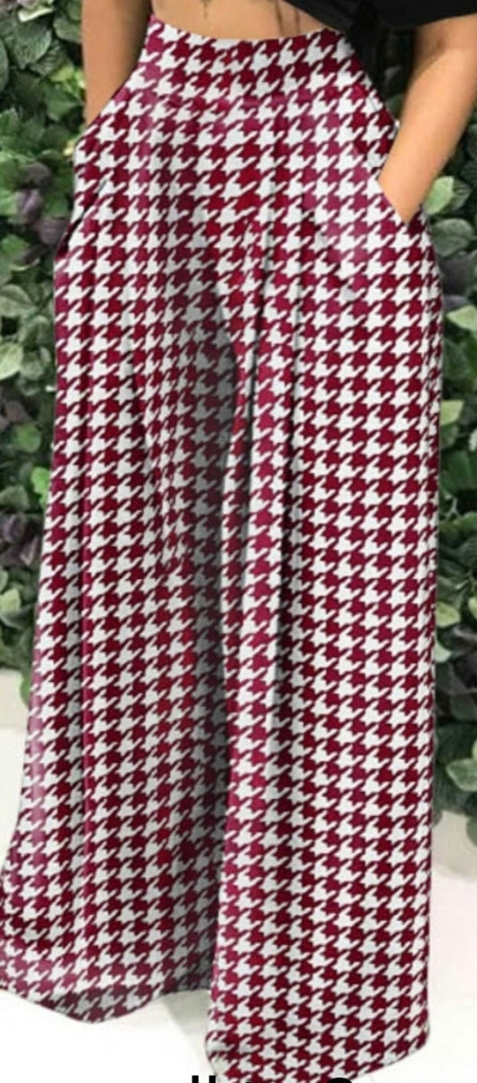 Wide leg pants