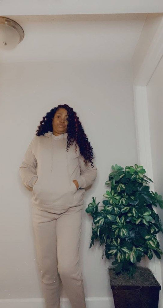 Miss mocha Jogging/hoodie set