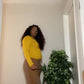 Deep camel pants