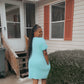 MINT BASIC T-SHIRT DRESS WITH POCKETS