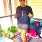 Faith shirt dress